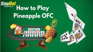 Ang larawang ito ay pinapakita ang Open Face Chinese Pineapple Poker Casino