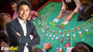 Ang larawang ito ay pinapakita ang Casino game na Baccarat